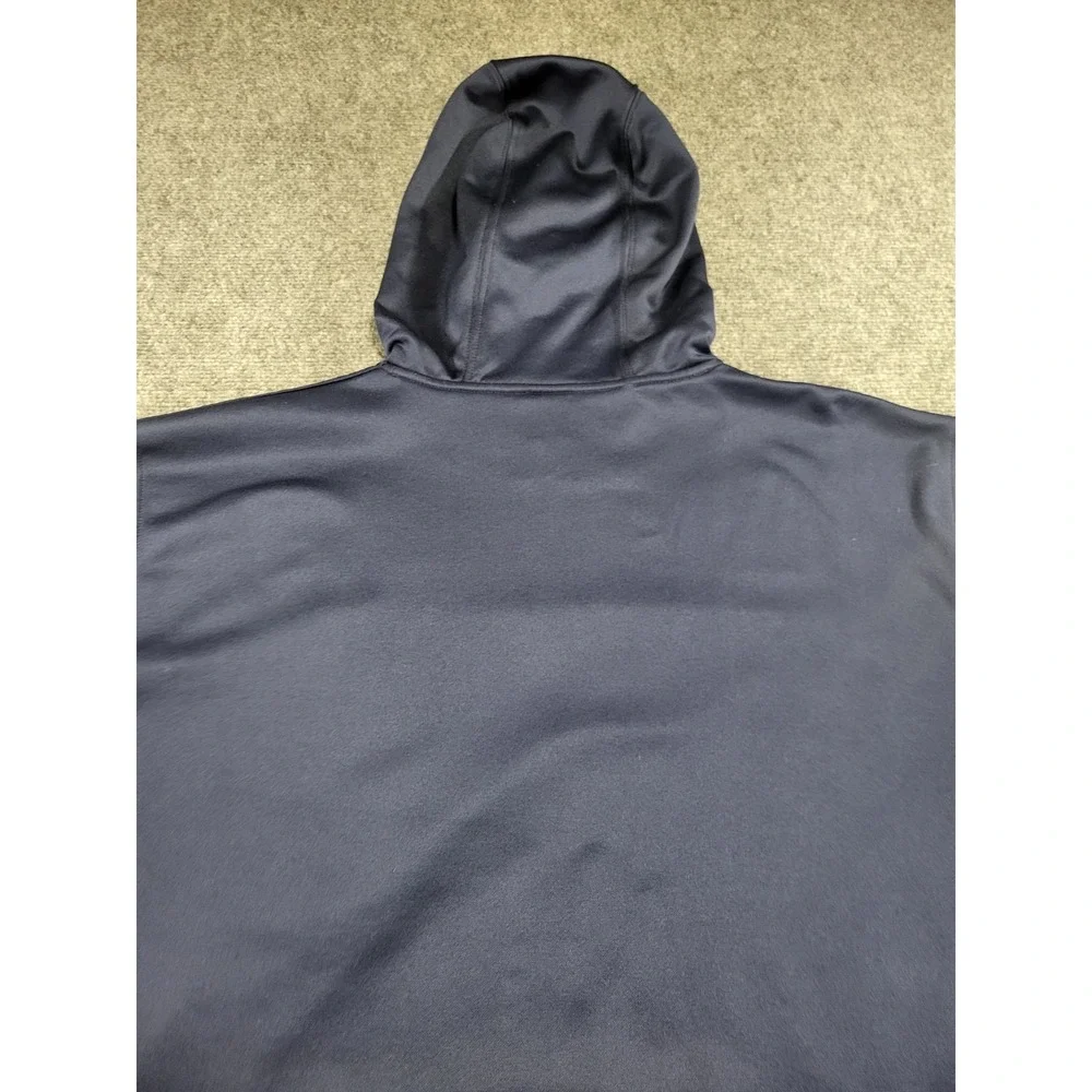 Nike Mens University of San Diego USD Fleece Navy Blue Hoodie XL Extra Large F/S